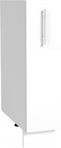 Трейси Шкаф долен с карго механизъм Н 15х82x56 см, бял - Модулни кухни с онлайн поръчка