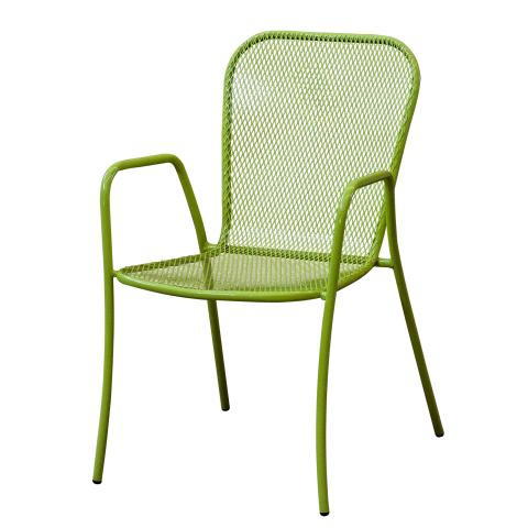 Стол ЛИДО метален, светло зелено, снимка 6 - Метални гарнитури