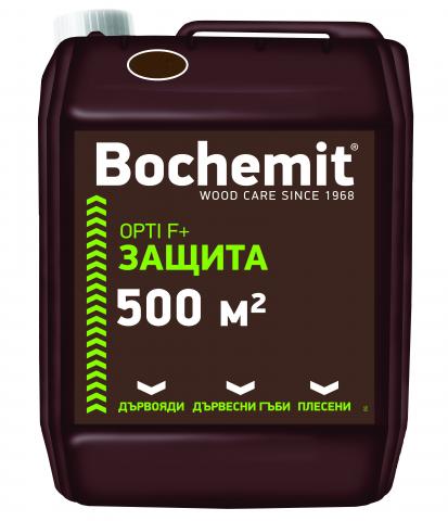 Импрегнатор Bochemit Opti F 5кг, кафяв - Импрегнатори за дърво