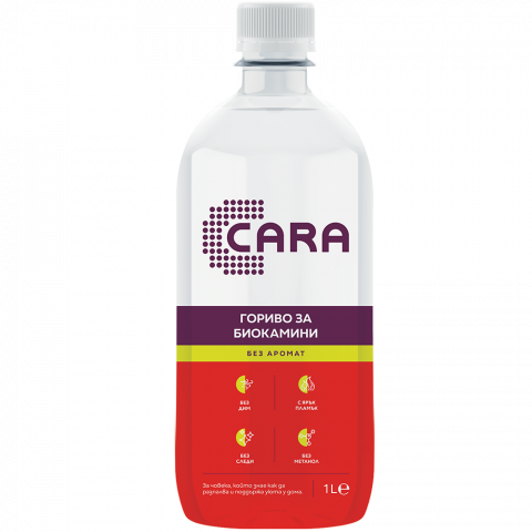 CARA гориво за биокамини 1л - Спирт