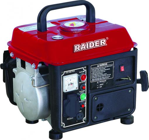 Бензинов генератор Raider RD-GG08 0.65 kW - Бензинови генератори