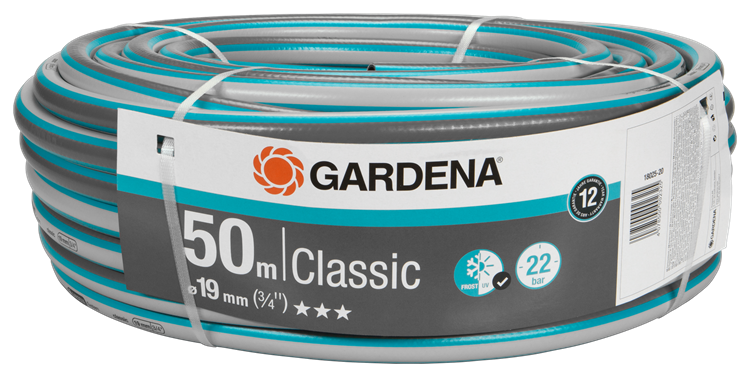 Градински маркуч Gardena Classic 3/4" 50 м - Маркучи на ролка