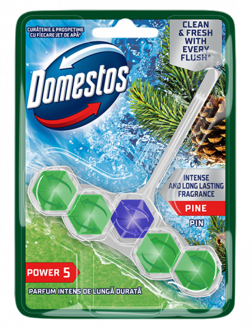 Domestos WC Таблетки Power 5 Бор 50/55гр - Препарати за баня