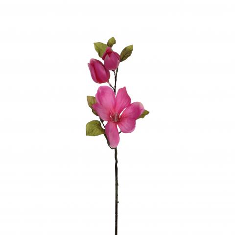 Магнолия розова - изкуствено цвете - Единични цветя