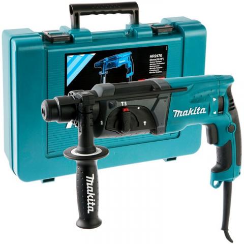 Перфоратор Makita HR 2470 780W, снимка 3 - Перфоратори