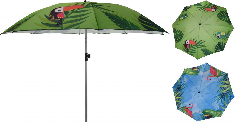 Плажен чадър ф180см различни цветове - Плажни чадъри