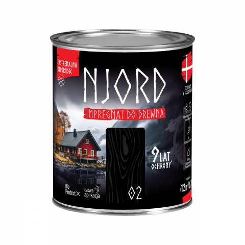 NJORD боя 0.75л цвят 02 - Импрегнатори за дърво