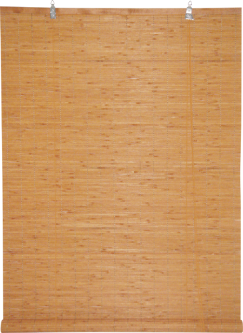 Бамбукови щори 120х180 см, цвят тера, широки ламели - Бамбукови щори