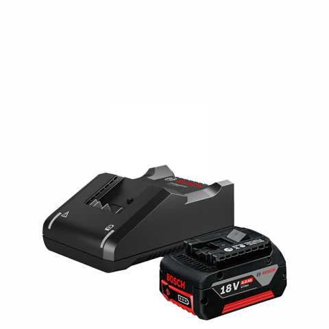 Стартов сет Bosch батерия 18V 4Ah + зарядно GAL 18V-40 - Батерии и зарядни устройства