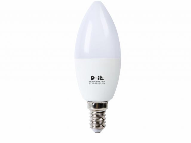LED крушка свещ E14 C37 8W 710LM  4000K - Лед крушки е14