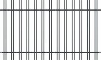 Оградно пано ALABAMA H=1.20m L=2.0m антрацит (RAL 7016)