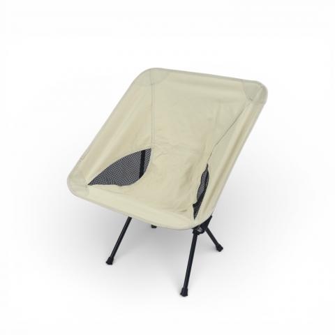 Сгъваем къмпинг стол 53x50x62 см бежов - Маси и столове