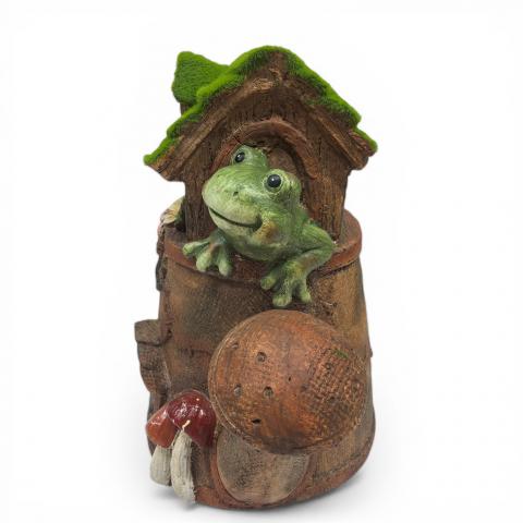 Градинска фигура лейка къщичка, снимка 3 - Фигури