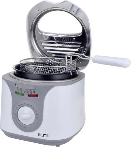 Фритюрник 2л ELITE EDFR-1289W/GR - Фритюрници