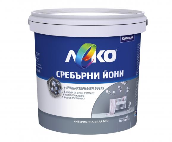 Интериорна боя Леко сребърни йони 8.5 л - Бели бои