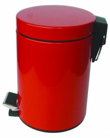 Кошче за боклук 3 л червено - Кошчета
