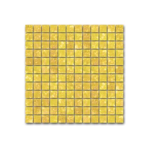 Стъклена мозайка 30х30 Жълта - Стъклени