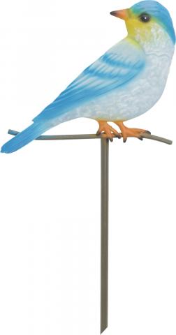 Градински стик метална птица 45см, снимка 5 - Фигури