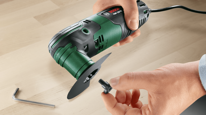 Мултифункционален инструмент Bosch PMF220 CE, снимка 3 - Мултифункционални инструменти и аксесоари