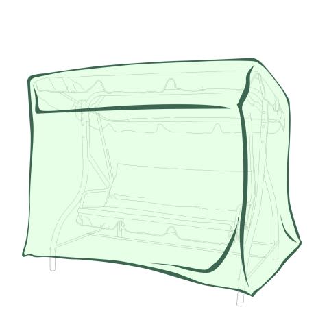 Покривало за триместна люлка - Защитни покривала