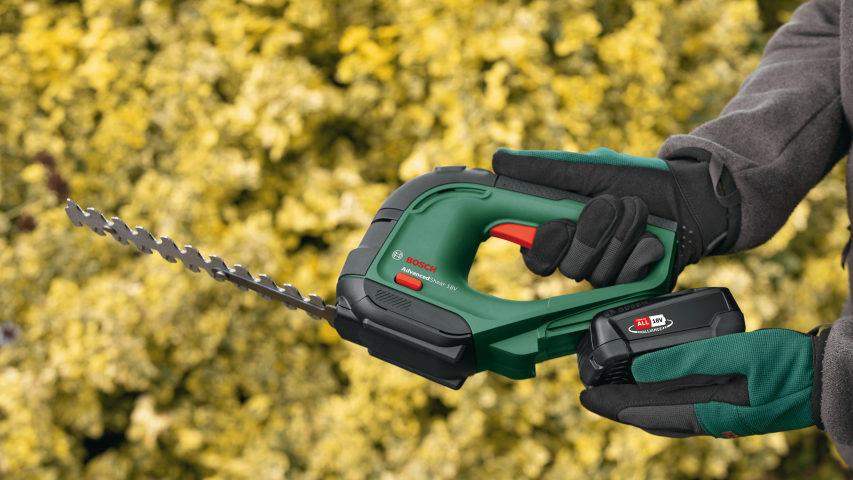 Акумулаторна ножица за трева и храсти Bosch AdvancedShear, снимка 3 - Акумулаторни градински инструменти
