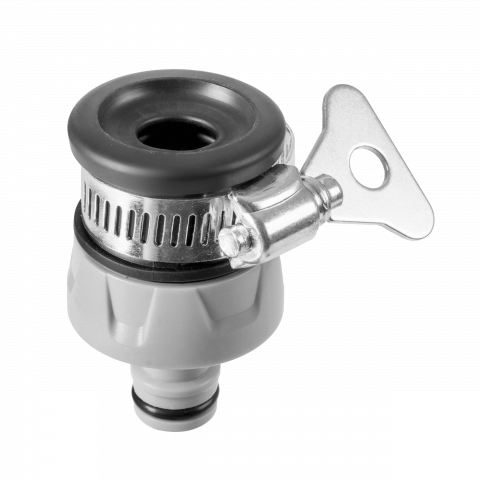 Многофункционален конектор за кран със затягащ пръстен Cellpro - Пластмаса