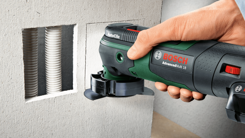 Акумулаторен мултифункционален инструмент Bosch Advanced Multi 18V Solo, снимка 11 - Мултифункционални инструменти и аксесоари