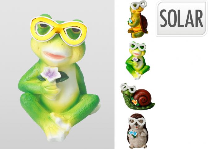 Соларни животни с очила - микс - Соларни лампи
