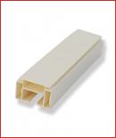 Корниз PVC 3 м бял