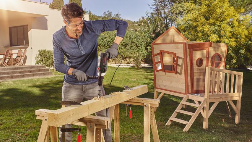 Ударна бормашина BOSCH AdvancedImpact 900, снимка 3 - Ударни бормашини