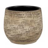 Кашпа Cork ф29 см/Н26 см крем