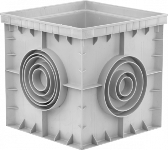 Универсална шахта 400х400 - Отводнителни канали