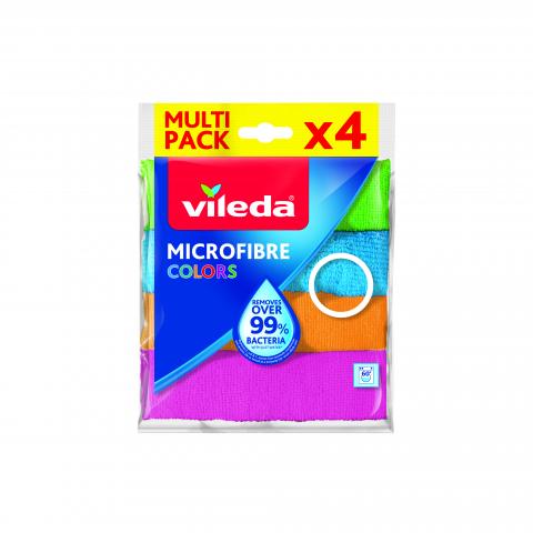 Микрофибърни кърпи Vileda Colors 4 бр. - Универсални кърпи