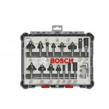 Комплект фрезери 8 мм Bosch 15 бр.