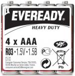 Батерия Eveready HD AАA 1.5V 4 бр.