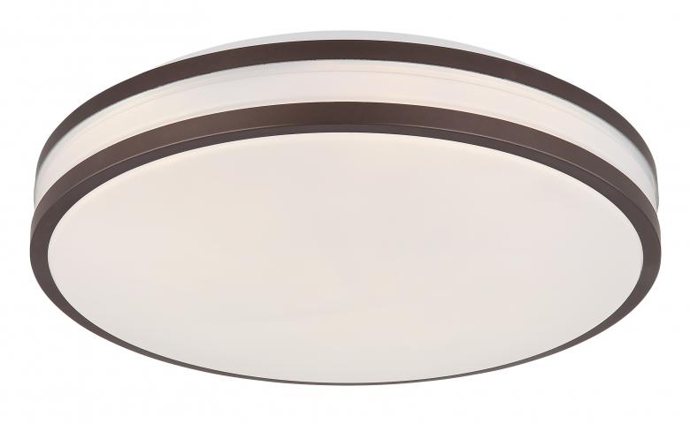 LED плафон 18W 1900lm, смяна на цветната температура 2700-6000K+RGB, снимка 3 - Плафони