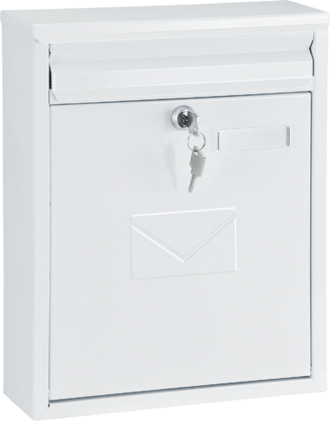 Пощенска кутия COMO бяла - Пощенски кутии