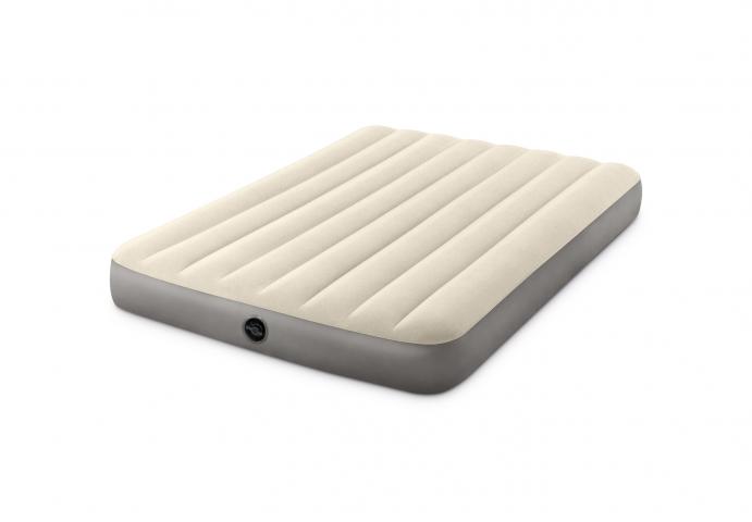 Надуваем матрак SINGLE-HIGH AIRBED, бял 137х191х25см, снимка 3 - Шалтета и матраци