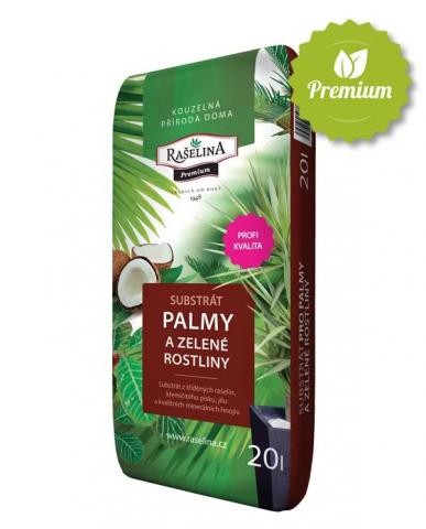 Субстрат за палми и зелени растения Raselina 20 л - Външни декоративни растения