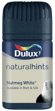 Dulux тестер Nutmeg white - Бели бои