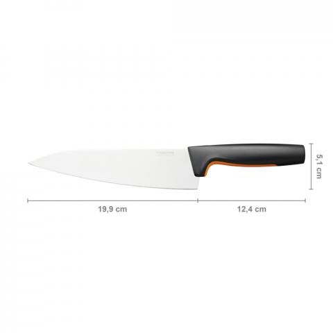 Голям готварски нож Fiskars Functional Form, снимка 4 - Аксесоари за готвене