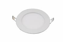 LED панел за вграждане 12W, кръгъл 3000К