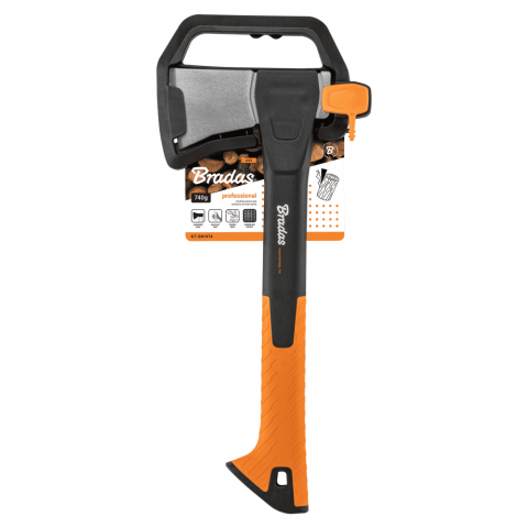 Брадва за къмпинг, лов и туризъм Bradas Professional 740 г, снимка 8 - Брадви