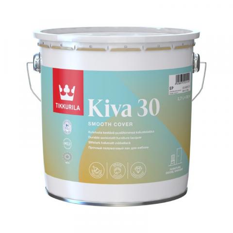 Лак за мебели KIVA 2.7 л полумат - Алкидни лазурни лакове