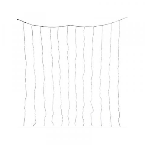 Светлинна завеса LED400 RGB 200x200 см., снимка 4 - Светеща мрежа/завеса