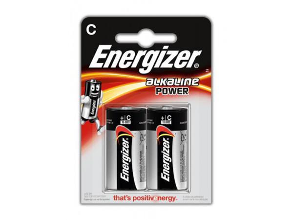 Батерия Energizer Alkaline Power C 1.5V 2бр. - Батерии