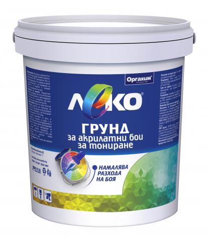 Грунд за акрилатни бои за тониране Леко 1 л - Грунд за бои за стени