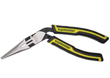 Островърхи клещи Topmaster 180 мм с извита глава - Удължени