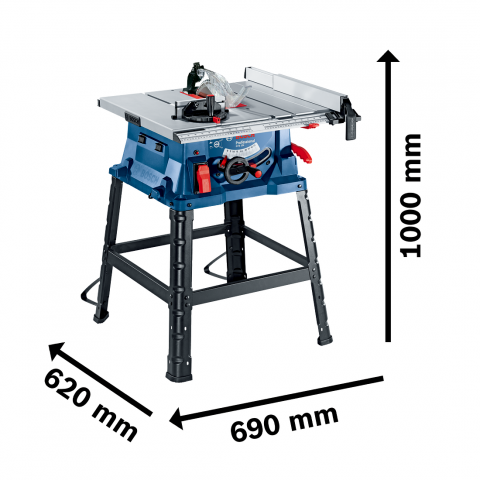 Стационарен циркуляр BOSCH BLUE GTS 254, снимка 3 - Стационарни циркуляри