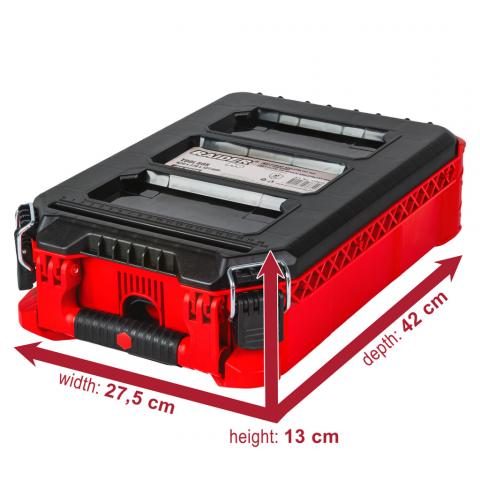Куфар за инструменти IP65 RDP-MSS6 42x27.8x13.1 см, снимка 4 - Куфари за инструменти